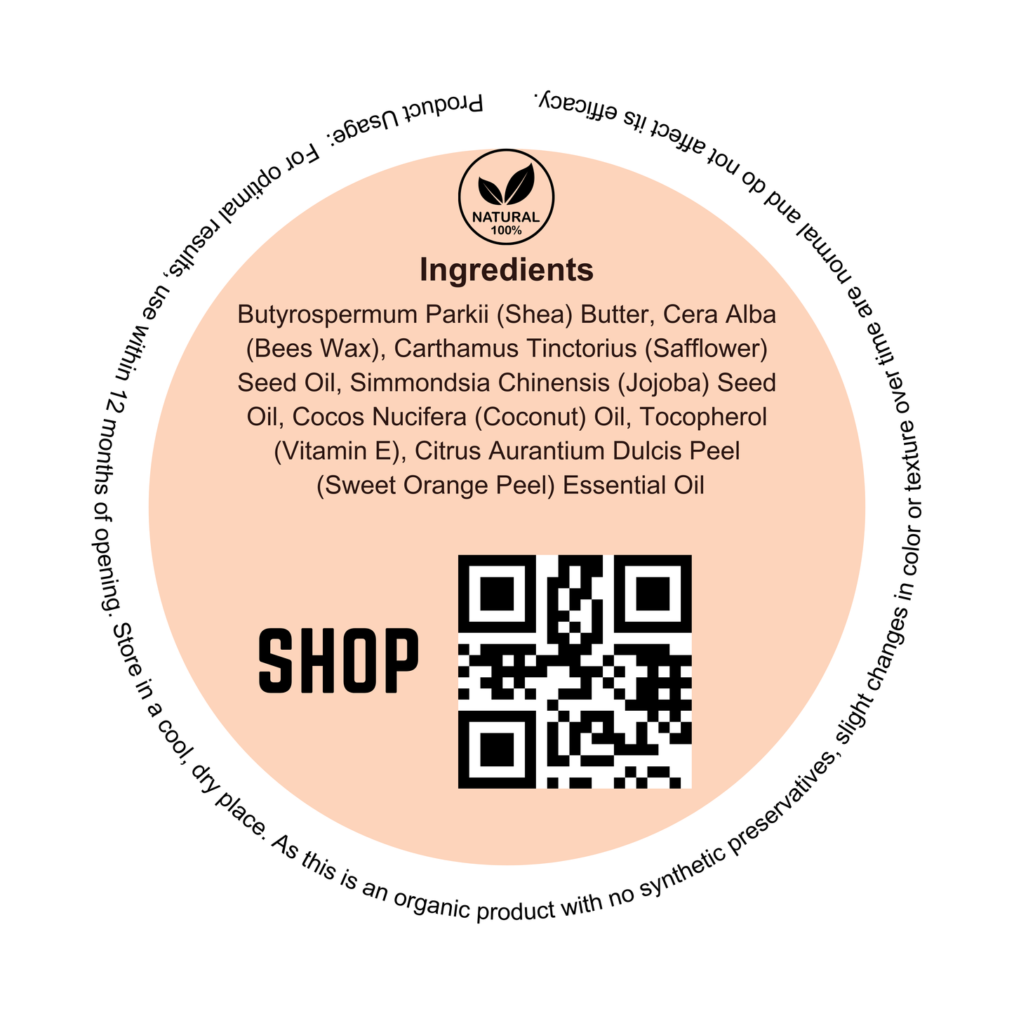 Sun Kiss - Organic Lip Balm